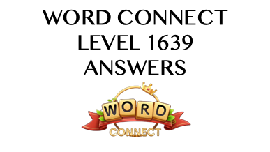 Word Connect Level 1639 Answers