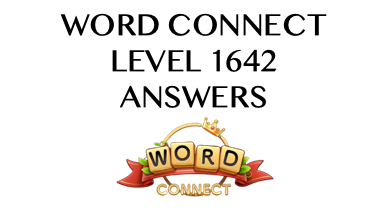 Word Connect Level 1642 Answers