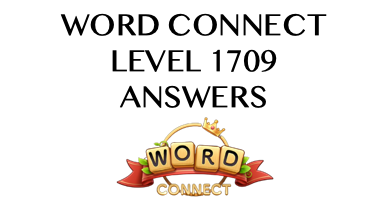 Word Connect Level 1709 Answers