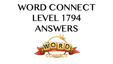 Word Connect Level 1794 Answers