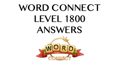 Word Connect Level 1800 Answers