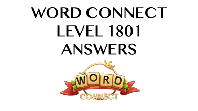 Word Connect Level 1801 Answers