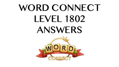 Word Connect Level 1802 Answers