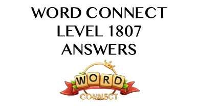 Word Connect Level 1807 Answers