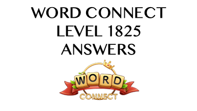 Word Connect Level 1825 Answers