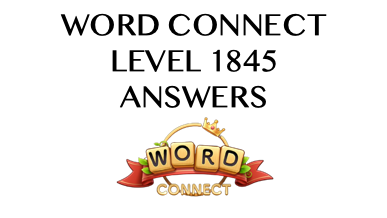 Word Connect Level 1845 Answers