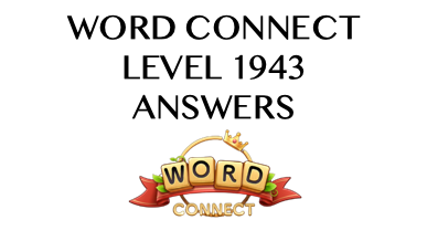 Word Connect Level 1943 Answers