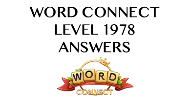 Word Connect Level 1978 Answers