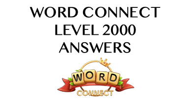 Word Connect Level 2000 Answers