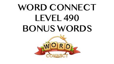 word connect level 490 answers