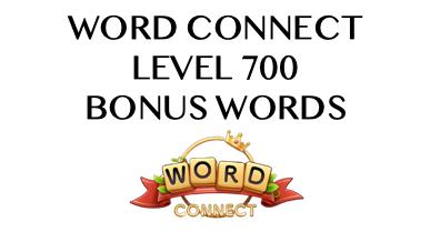 word connect level 700 answers