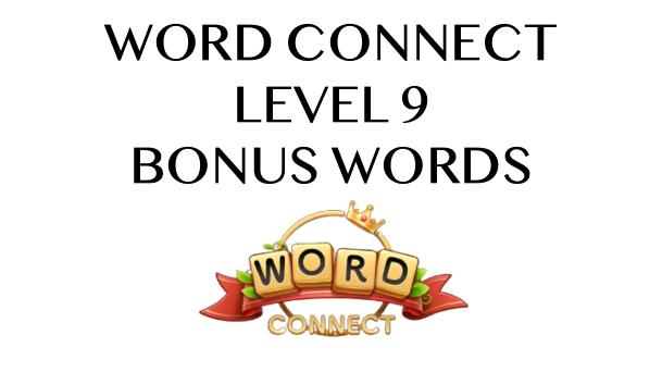 word connect level 9 answers