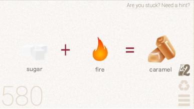 How to make Caramel in Little Alchemy