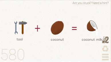 How to make Coconut Milk in Little Alchemy