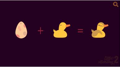 How to make Duckling in Little Alchemy 2