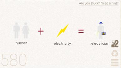 How to make Electrician in Little Alchemy