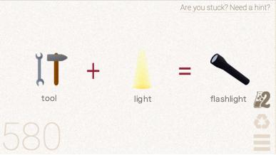 How to make Flashlight in Little Alchemy