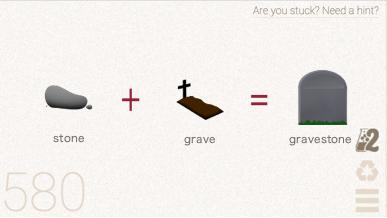 How to make Gravestone in Little Alchemy