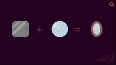 How to make Mirror in Little Alchemy 2