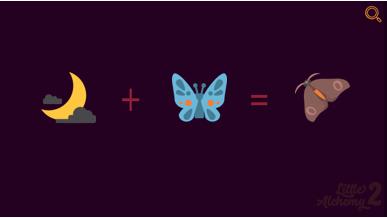 How to make Moth in Little Alchemy 2