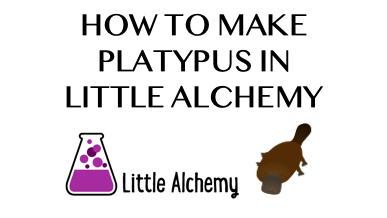 How To Make Platypus In Little Alchemy