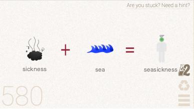 How to make Seasickness in Little Alchemy