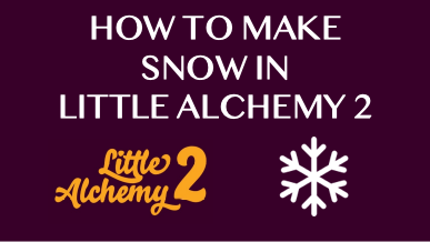 How To Make Snow In Little Alchemy 2