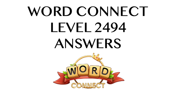 Word Connect Level 2494 Answers