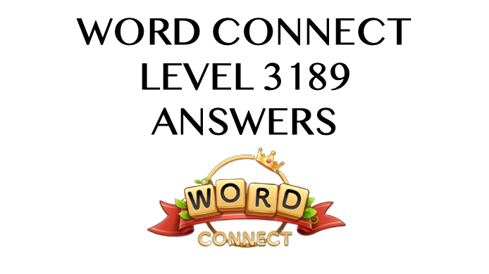 Word Connect Level 3189 Answers